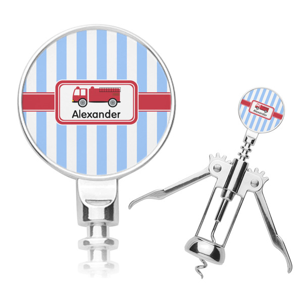 Custom Firetruck Corkscrew (Personalized)