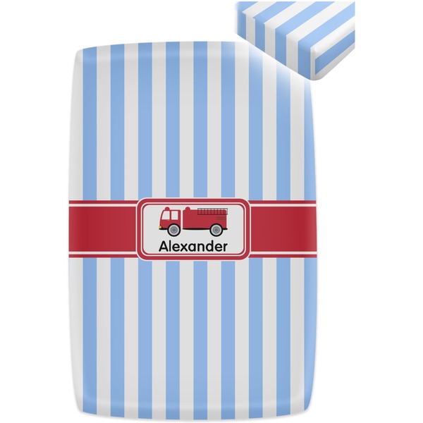 Firetruck Crib Fitted Sheet - Apvl