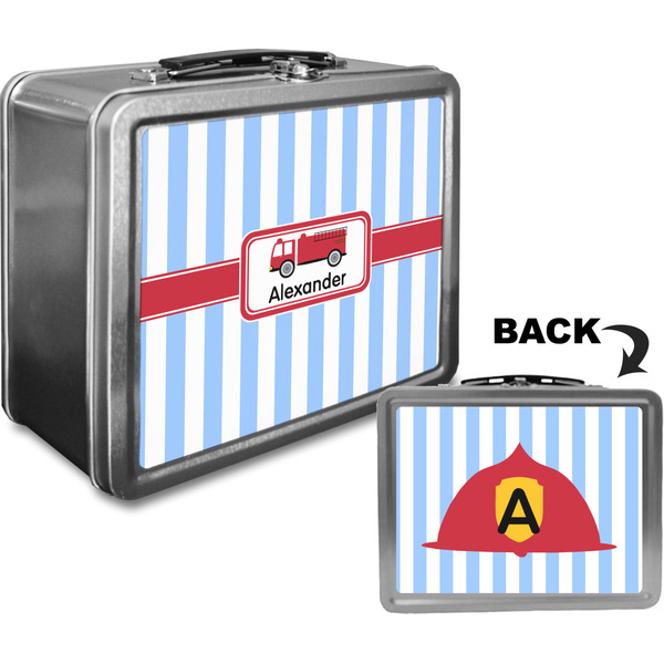 Firetruck Custom Lunch Box / Tin Approval