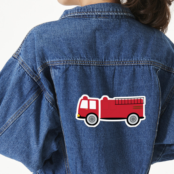 Custom Firetruck Large Custom Shape Patch - 2XL