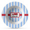 Firetruck Plastic Bowl - Microwave Safe - Composite Polymer (Personalized)