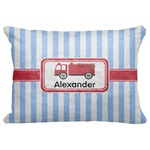 Firetruck Decorative Baby Pillowcase - 16"x12" (Personalized)