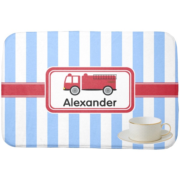 Firetruck Dish Drying Mat