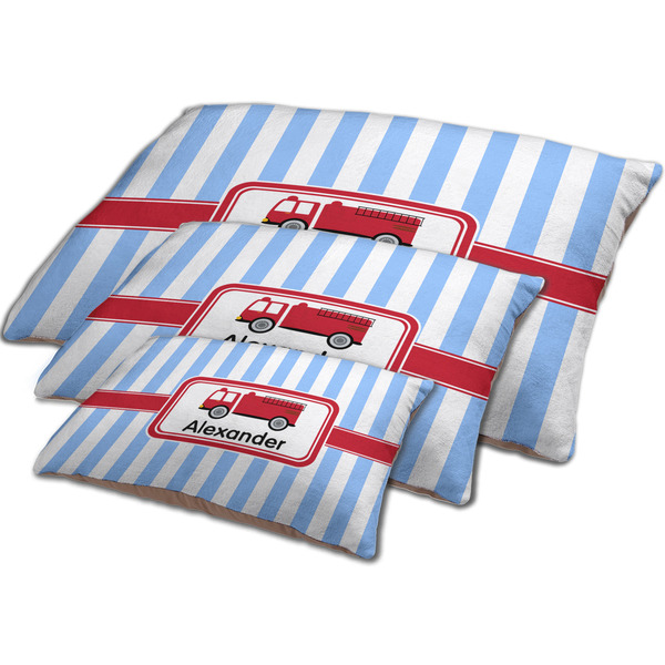 Firetruck Dog Beds - MAIN (sm, med, lrg)