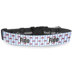 Firetruck Deluxe Dog Collar - Toy (6" to 8.5") (Personalized)