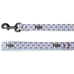 Firetruck Deluxe Dog Leash - 4 ft (Personalized)