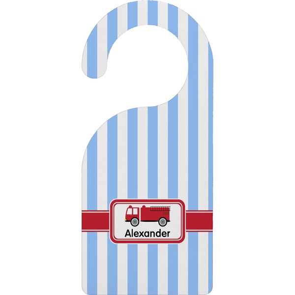 Custom Firetruck Door Hanger (Personalized)