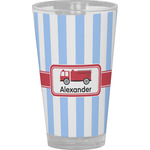 Firetruck Pint Glass - Full Color (Personalized)