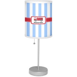 Firetruck Lamp with Drum Shade (Personalized)