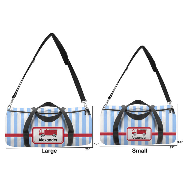 Firetruck Duffle Bag Small and Large
