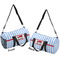 Firetruck Duffle bag large front and back sides