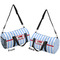 Firetruck Duffle bag small front and back sides