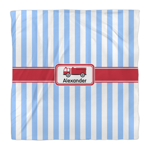 Firetruck Duvet Cover - Queen - Front