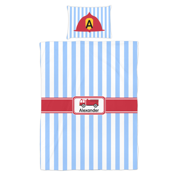 Firetruck Duvet Cover Set - Twin - Alt Approval