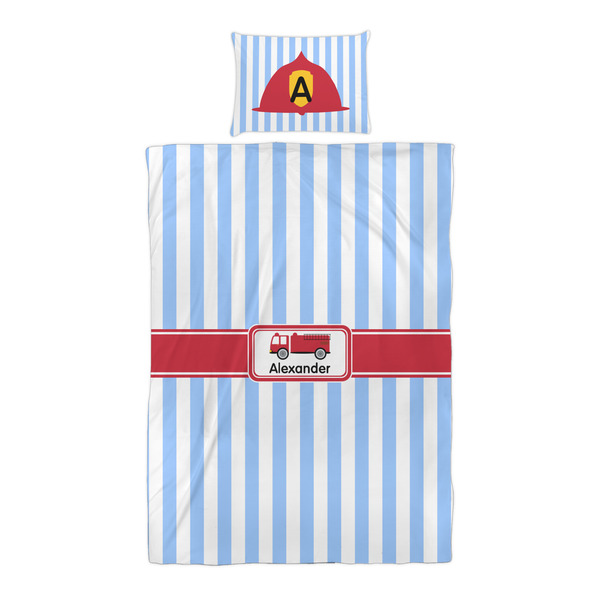 Firetruck Duvet Cover Set - Twin XL - Alt Approval