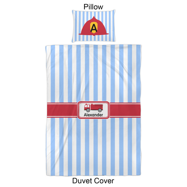Firetruck Duvet Cover Set - Twin XL - Approval