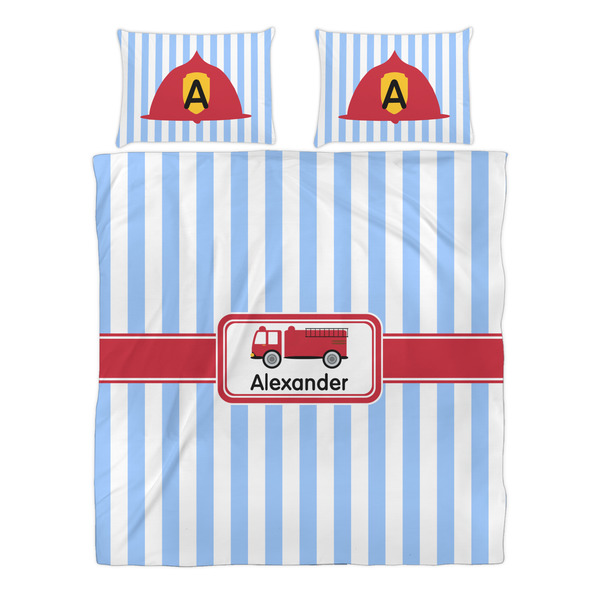 Firetruck Duvet cover Set - Queen - Alt Approval