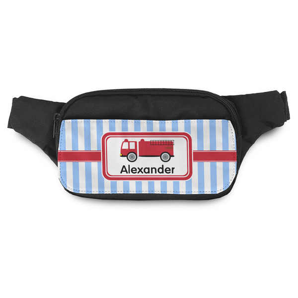 Custom Firetruck Fanny Pack - Modern Style (Personalized)