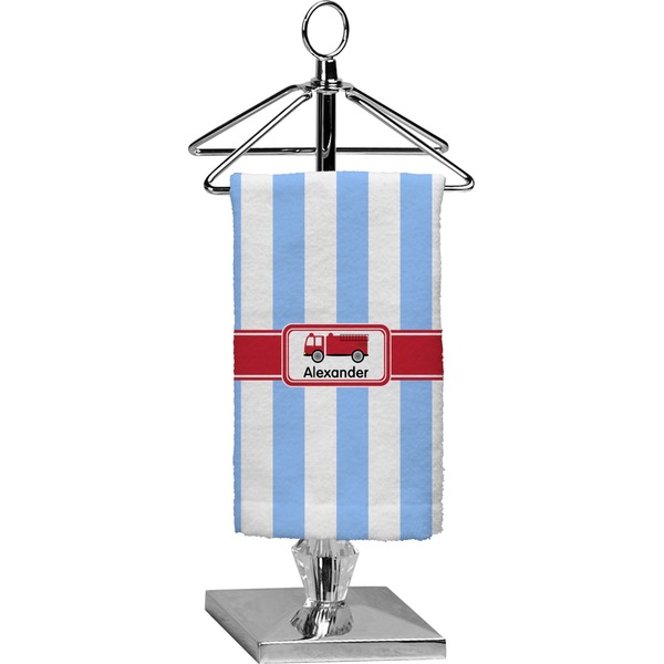 Custom Firetruck Finger Tip Towel - Full Print (Personalized)