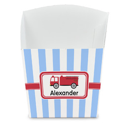 Firetruck French Fry Favor Boxes (Personalized)
