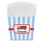 Firetruck French Fry Favor Box - Front View