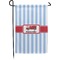 Firetruck Small Garden Flag - Double Sided w/ Name or Text