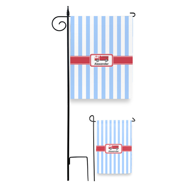 Firetruck Garden Flag - PARENT/MAIN