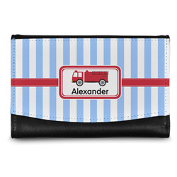 Firetruck Genuine Leather Women's Wallet - Small (Personalized)