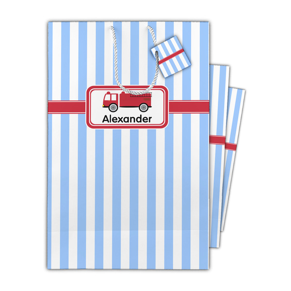 Firetruck Gift Bags - Parent/Main