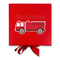 Firetruck Gift Boxes with Magnetic Lid - Red - Approval