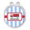 Firetruck Golf Ball Marker - Hat Clip - Silver