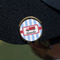 Firetruck Golf Ball Marker Hat Clip - Gold - On Hat