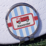 Firetruck Golf Ball Marker - Hat Clip