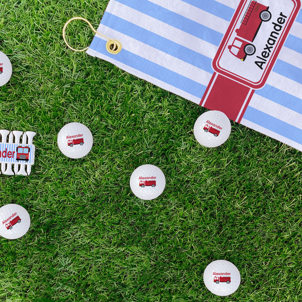 Firetruck Golf Balls - Generic - Set of 12 - LIFESTYLE