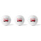 Firetruck Golf Balls - Titleist - Set of 3 - APPROVAL