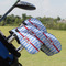 Firetruck Golf Club Cover - Set of 9 - On Clubs