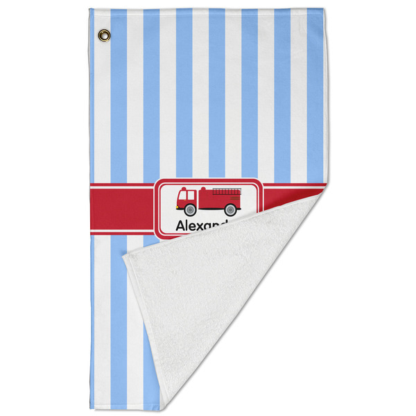 Firetruck Golf Towel - Folded (Large)