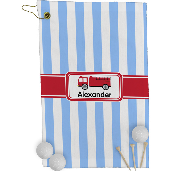 Firetruck Golf Towel (Personalized)