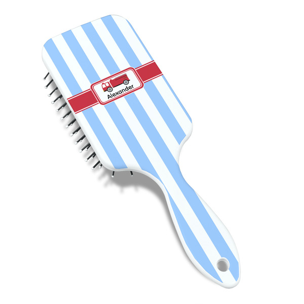 Firetruck Hair Brush - Angle View