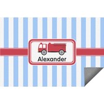 Firetruck Indoor / Outdoor Rug - 3'x5' (Personalized)