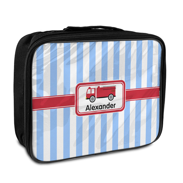 Custom Firetruck Insulated Lunch Bag (Personalized)