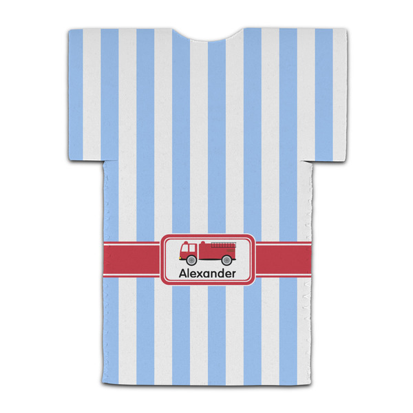 Firetruck Jersey Bottle Cooler - BACK (flat)