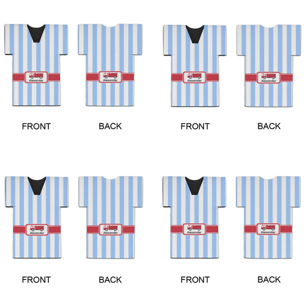 Firetruck Jersey Bottle Cooler - Set of 4 - APPROVAL