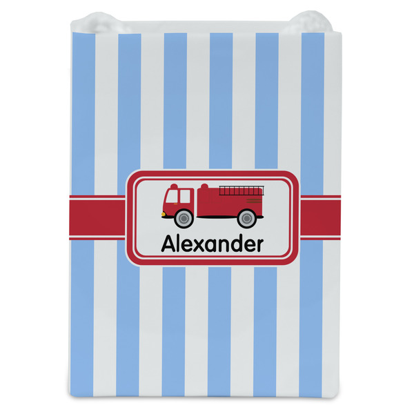Firetruck Jewelry Gift Bag - Gloss - Front