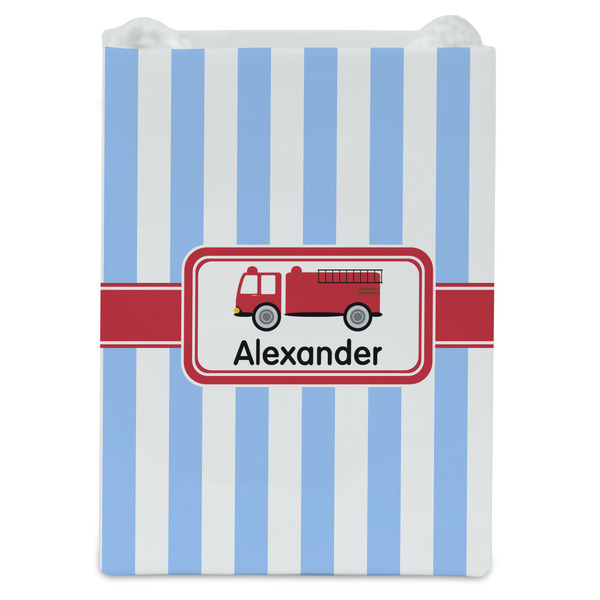 Firetruck Jewelry Gift Bag - Matte - Front