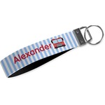 Firetruck Webbing Keychain Fob - Small (Personalized)