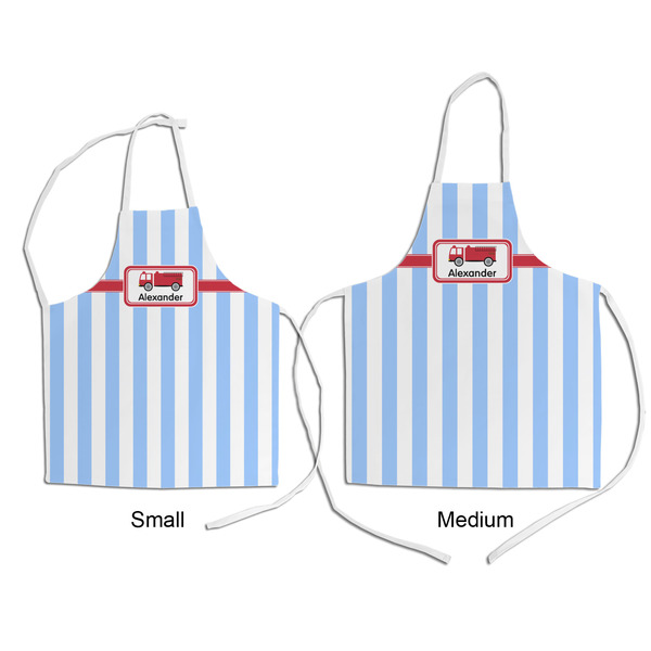 Firetruck Kid's Aprons - Comparison