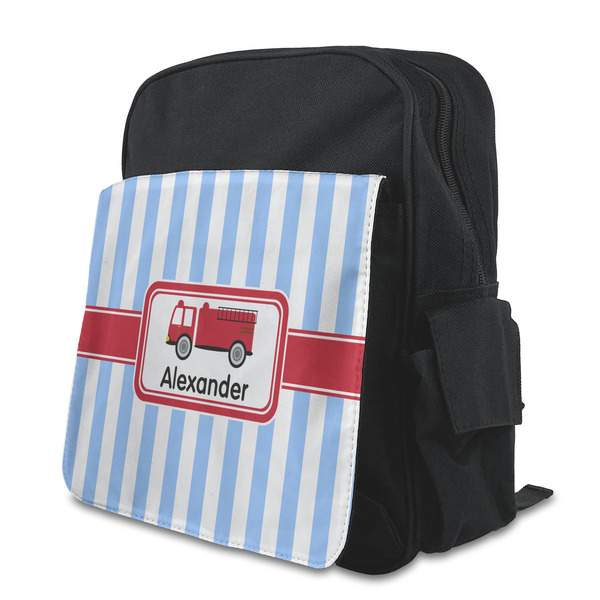 Custom Firetruck Preschool Backpack (Personalized)