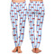 Firetruck Ladies Leggings - Front and Back