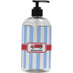 Firetruck Plastic Soap / Lotion Dispenser (Personalized)
